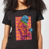 Universal Monsters Invisible Man Retro Women's T-Shirt - Black
