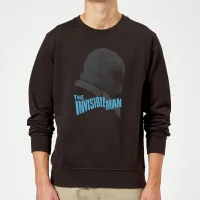Universal Monsters The Invisible Man Greyscale Sweatshirt - Black - undefined undefined