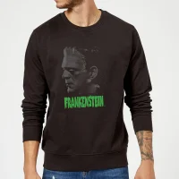 Universal Monsters Frankenstein Greyscale Sweatshirt - Black - undefined undefined