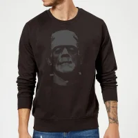 Universal Monsters Frankenstein Black and White Sweatshirt - Black - undefined undefined