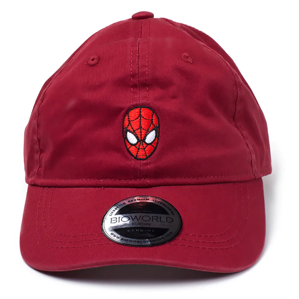 Marvel Spider-Man Men's Dad Cap - Red Image 1