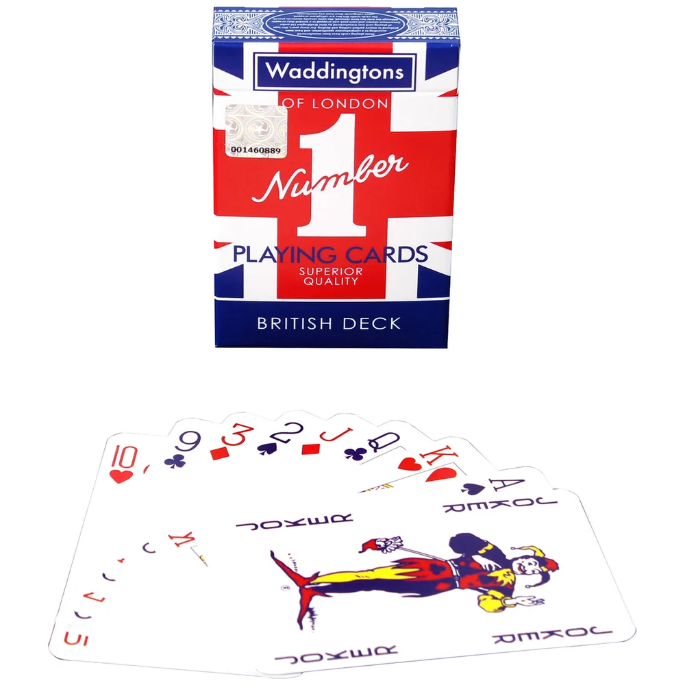 Waddingtons Number 1 Playing Cards - Union Jack Edition Image 1