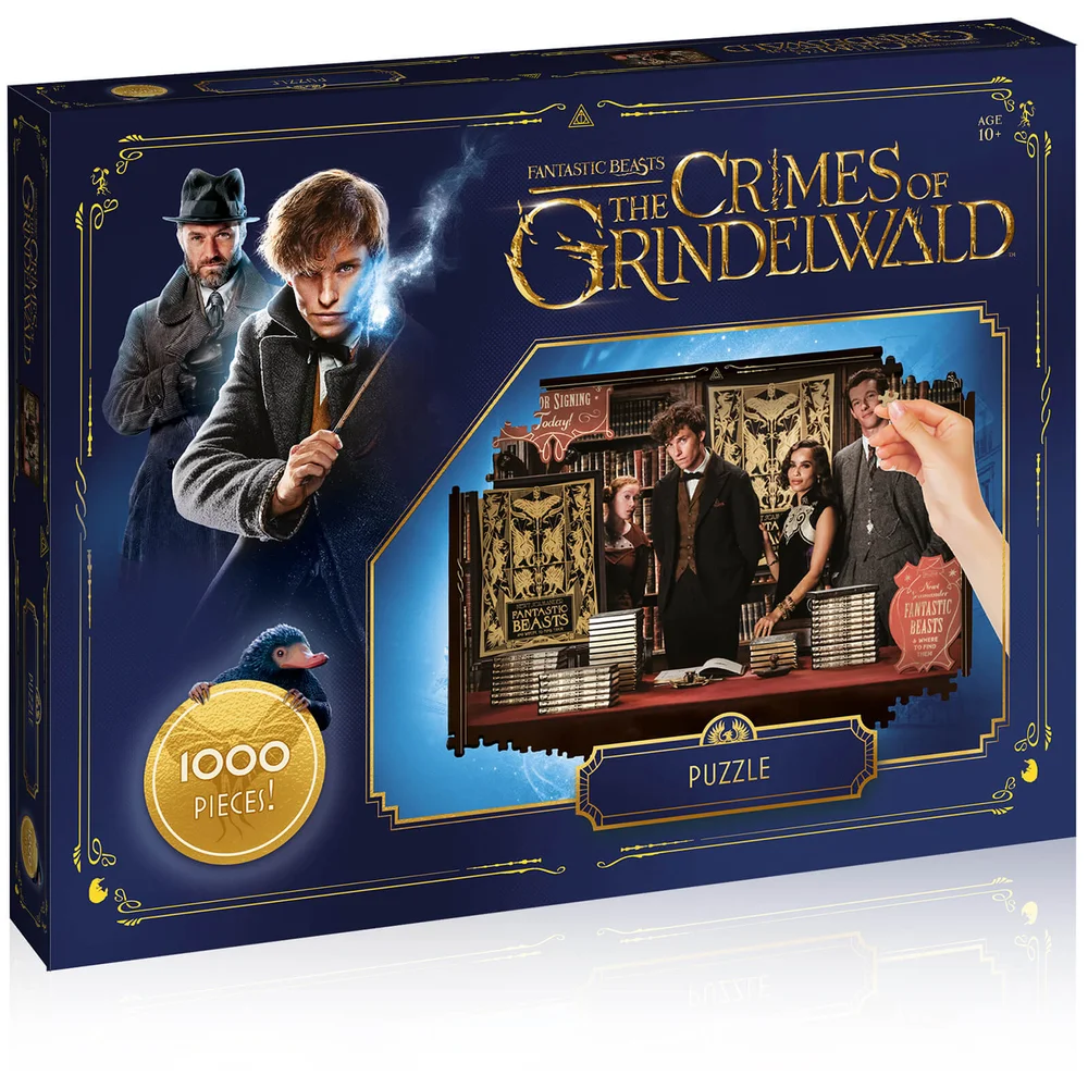 1000 Piece Jigsaw Puzzle - Fantastic Beasts Edition Image 1