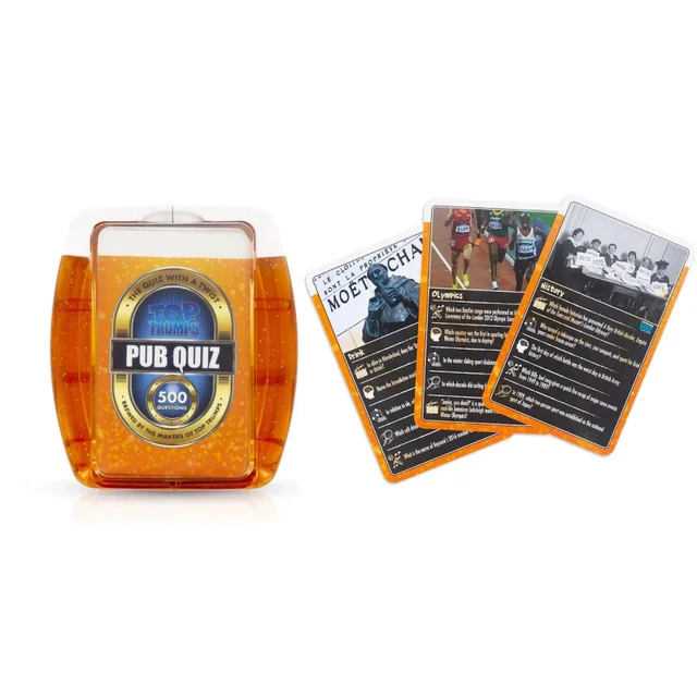 Top Trumps Quiz Game - Pub Quiz Edition