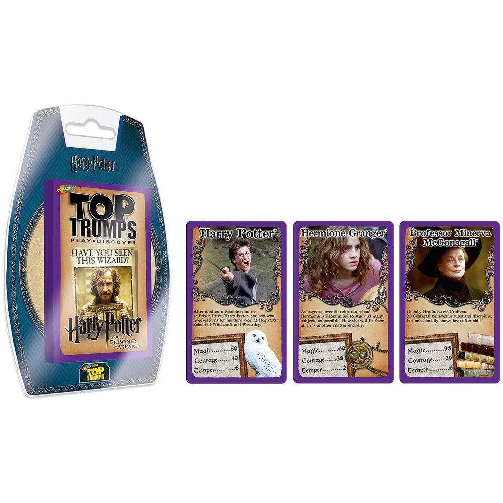Top Trumps Card Game Clamshell - Harry Potter and the Prisoner of Azkaban Edition Image 1