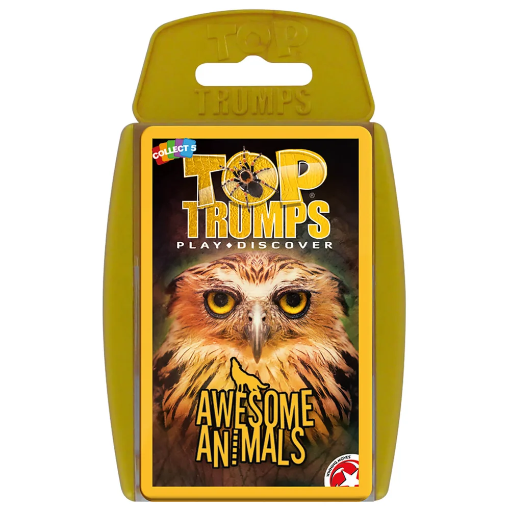 Top Trumps Card Game - Awesome Animals Edition Image 1