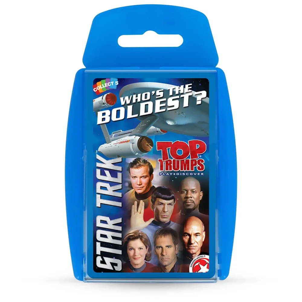 Top Trumps Card Game - Star Trek Edition Image 1