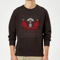 Universal Monsters Dracula Christmas Jumper - Black - undefined undefined