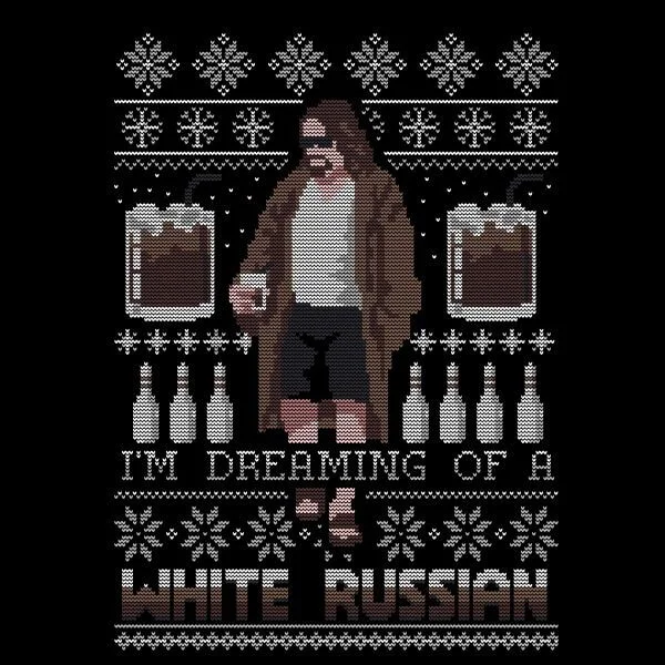 The Big Lebowski I'm Dreaming Of A White Russian Women's T-Shirt - Black