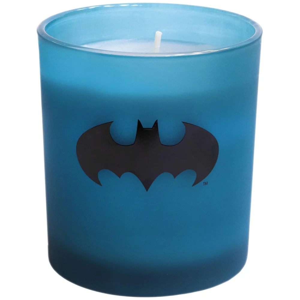 Batman Large Glass Candle Image 1