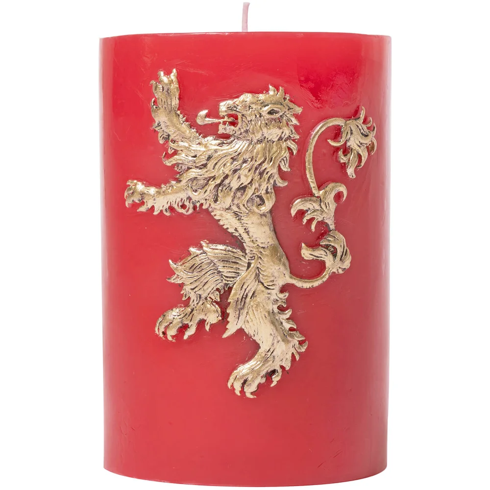 Game of Thrones Sculpted Insignia Candle - Lannister Image 1