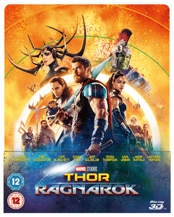 Thor Ragnarok 3D - Zavvi Exclusive Lenticular Edition SteelBook (Includes 2D Blu-ray)