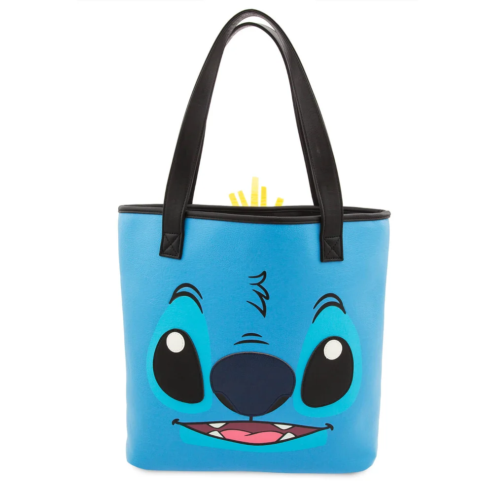 Loungefly Disney Lilo and Stitch Two-Face Stitch and Scrump Tote Bag Image 1