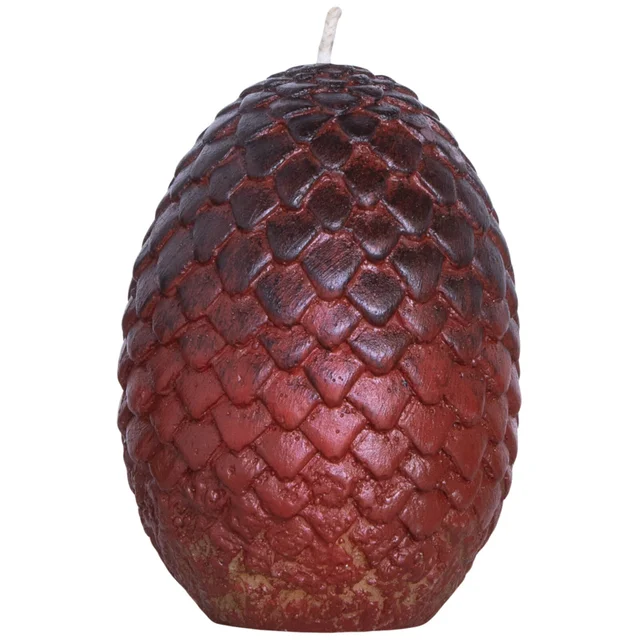 Game of Thrones Sculpted Candle Egg - Red