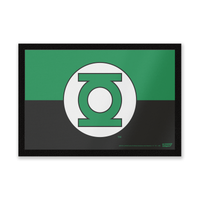 DC Comics Green Lantern Logo Mat Entrance Mat - undefined undefined