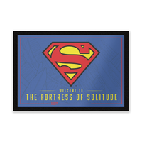DC Comics Welcome To The Fortress Of Solitude Entrance Mat - undefined undefined