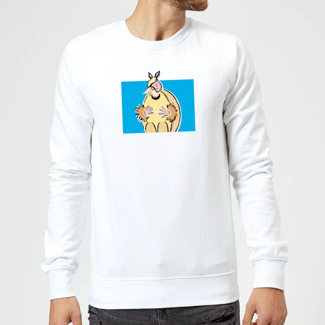 Friends Happy Holidays Christmas Jumper - White