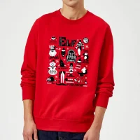 Elf Christmas Jumper - Red
