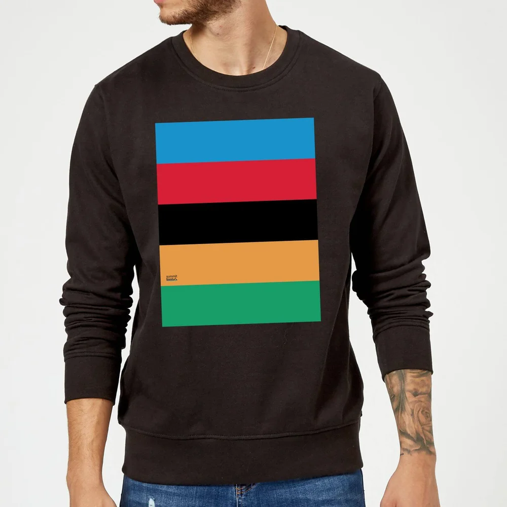 Summit Finish World Champion Stripes Sweatshirt - Black - S Image 1