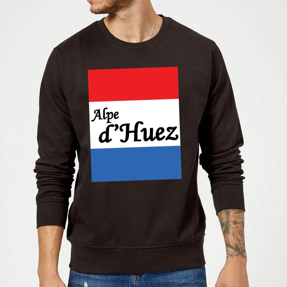 Summit Finish Alpe D'Huez Sweatshirt - Black - S Image 1