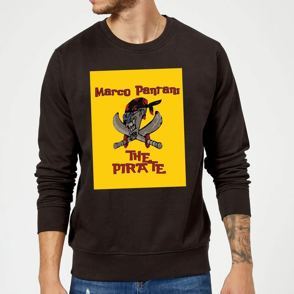 Summit Finish Pantani The Pirate Sweatshirt - Black - S Image 1