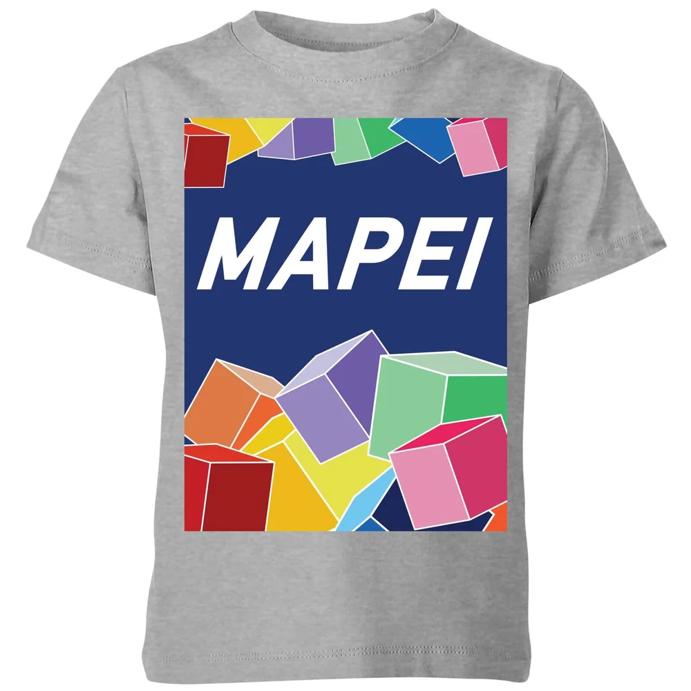 Summit Finish Mapei Kids' T-Shirt - Grey - 3-4 Years - Grey Image 1