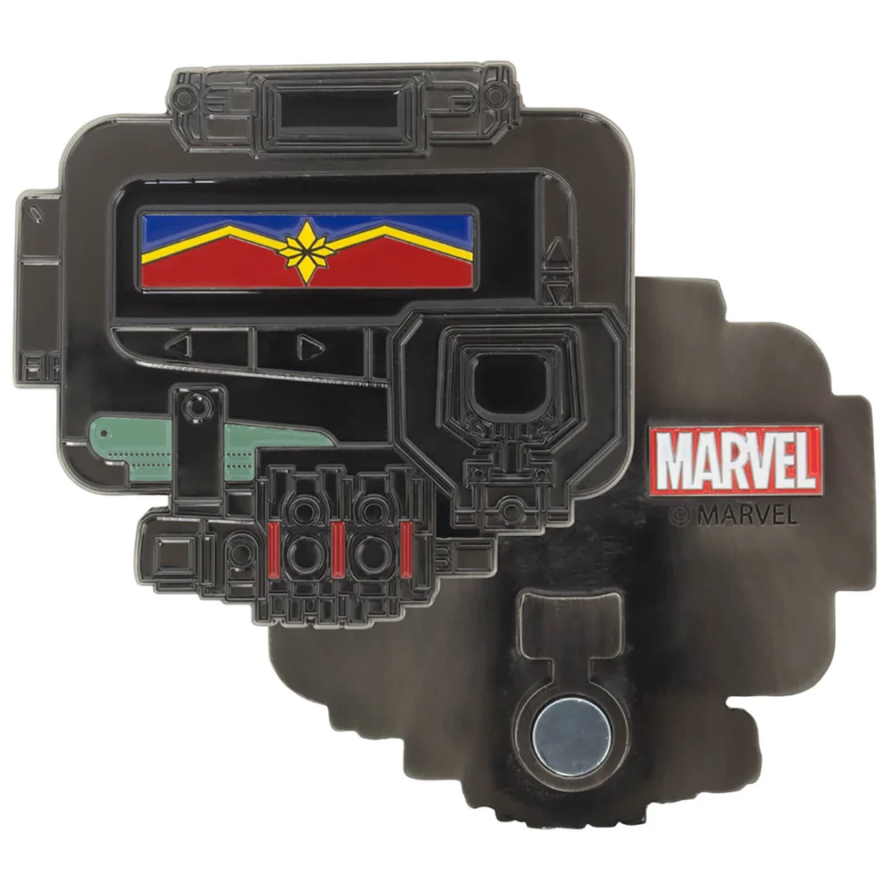 Captain Marvel Metal Pager Bottle Opener Image 1