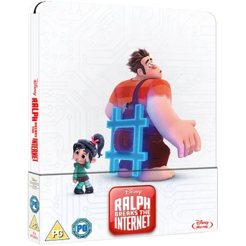 Ralph Breaks the Internet – Zavvi Exclusive Limited Edition Steelbook
