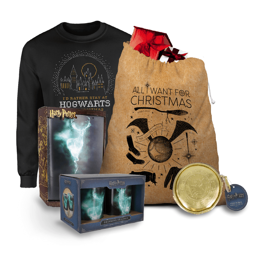 Harry Potter Mega Christmas Gift Set - Men's S - Black Image 1