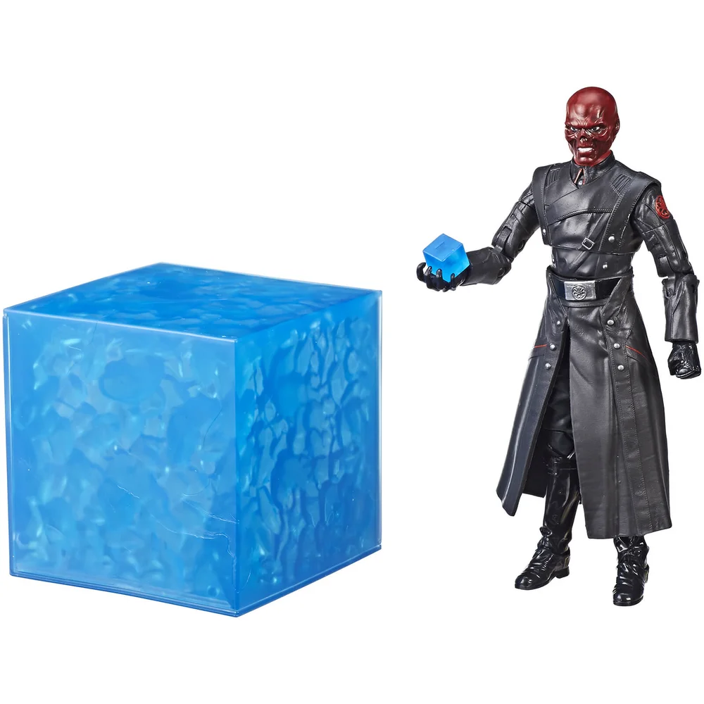 Hasbro Marvel Legends Series Captain America Red Skull Figure and Electronic Tesseract SDCC Image 1