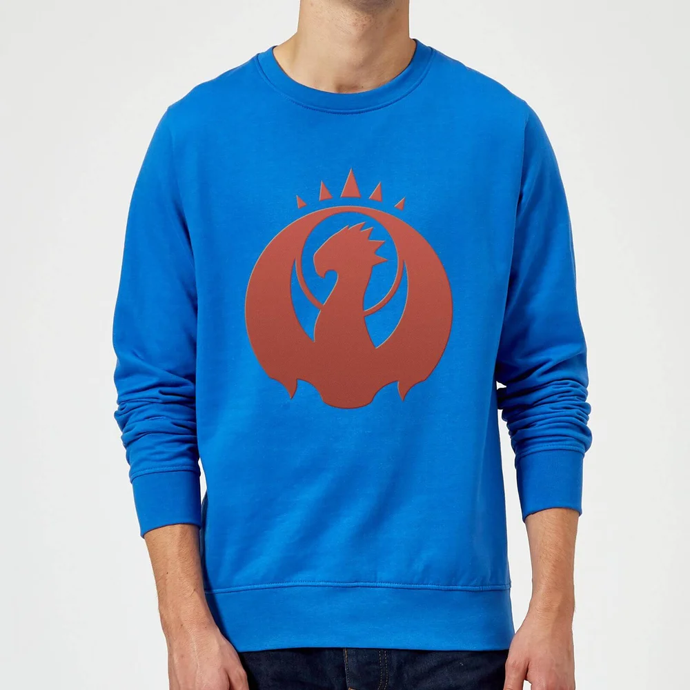 Magic The Gathering Izzet Symbol Sweatshirt - Royal Blue - S - royal blue Image 1