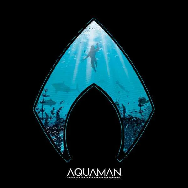Aquaman Deep Hoodie - Black