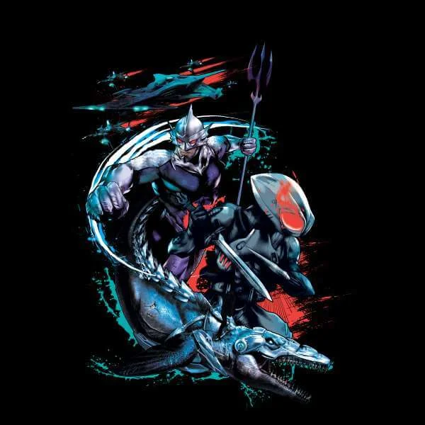 Aquaman Black Manta & Ocean Master Sweatshirt - Black