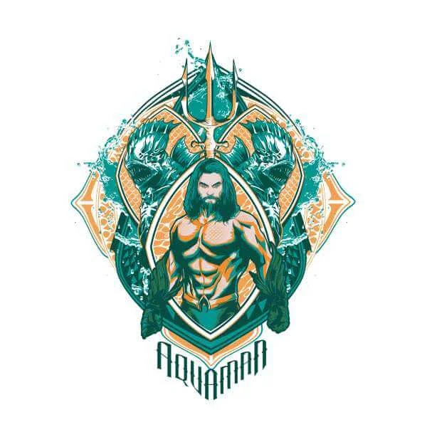 Aquaman Seven Kingdoms Sweatshirt - White