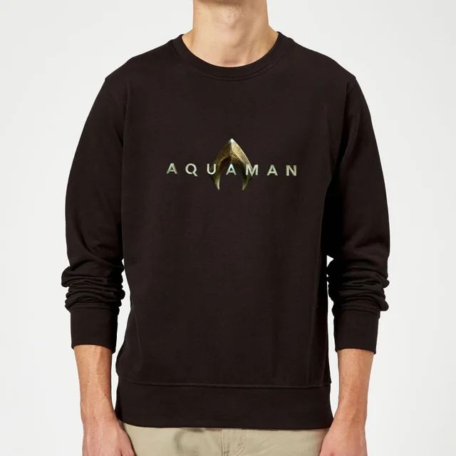 Aquaman Title Sweatshirt - Black