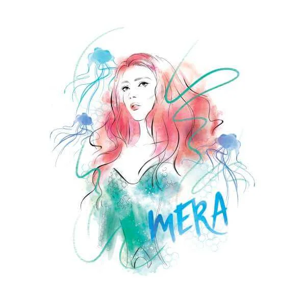 Aquaman Mera Sweatshirt - White