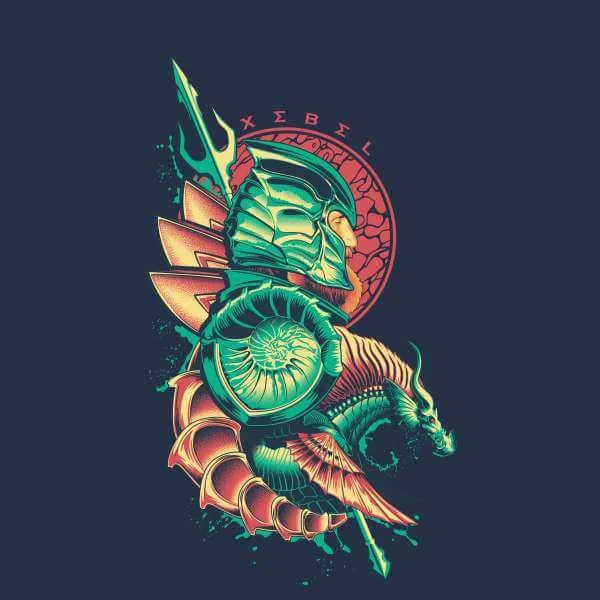 Aquaman Xebel Men's T-Shirt - Navy