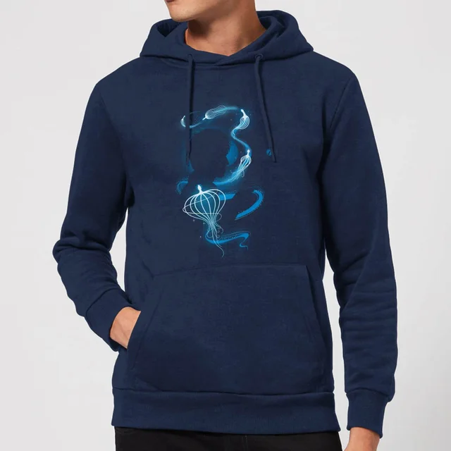 Fantastic Beasts Newt Silhouette Hoodie - Navy