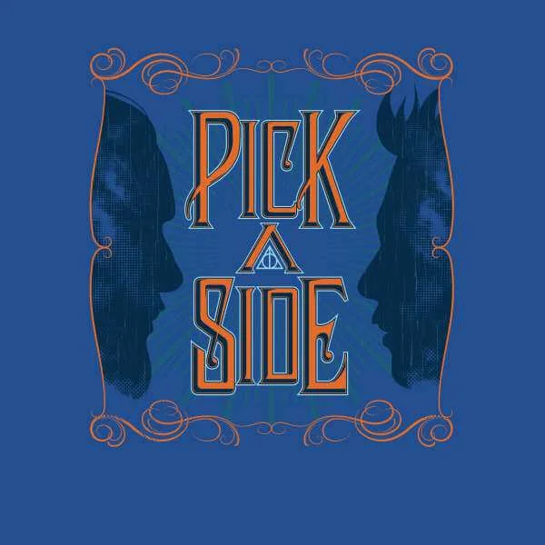 Fantastic Beasts Pick A Side Men's T-Shirt - Royal Blue