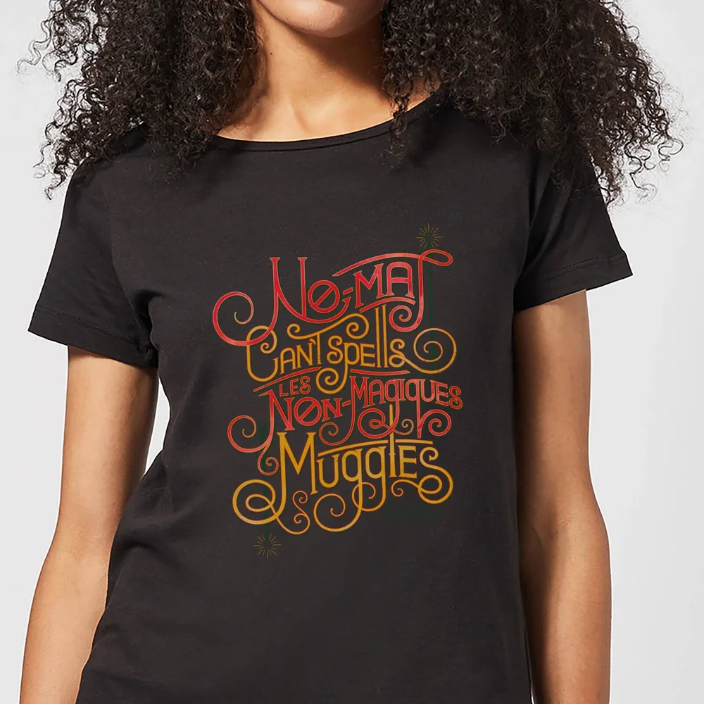 Fantastic Beasts No-Maj Women's T-Shirt - Black - XS Image 1