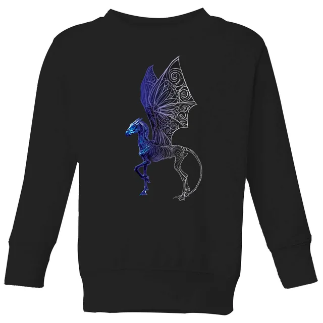Fantastic Beasts Tribal Thestral Kids' Sweatshirt - Black