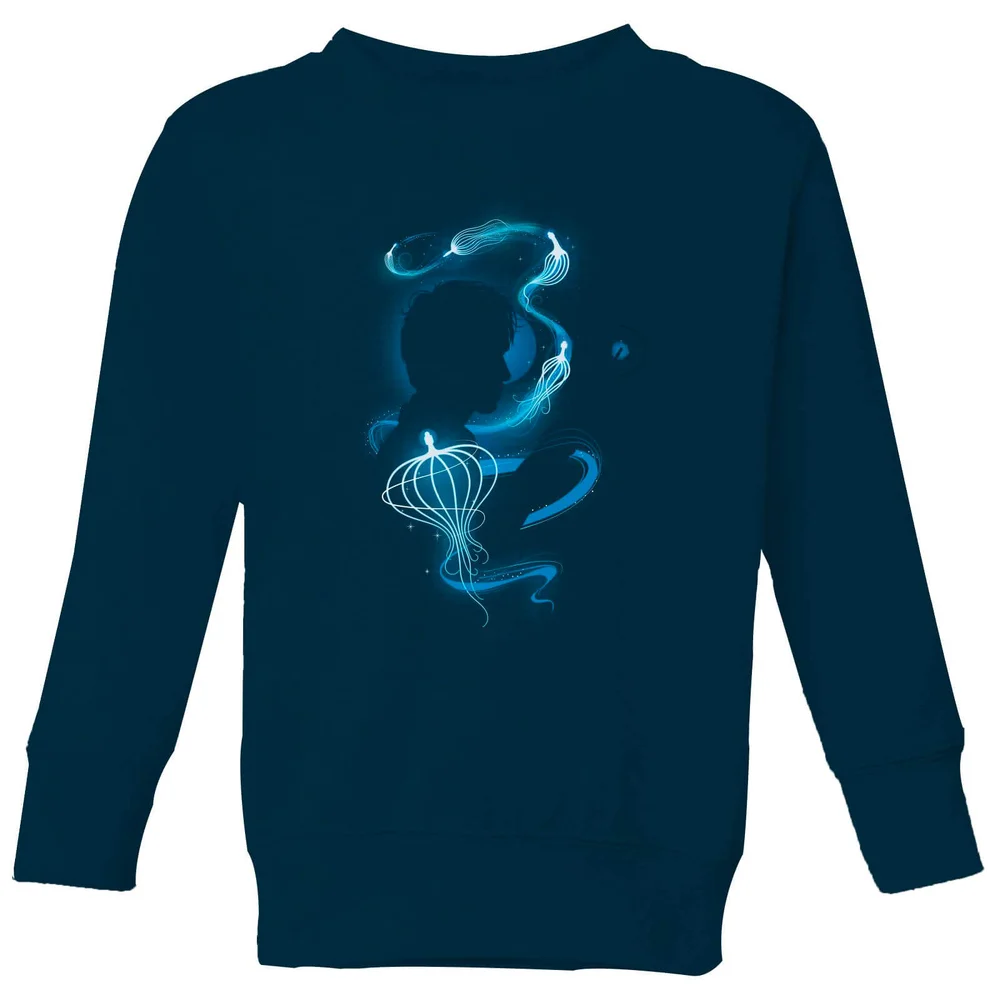 Fantastic Beasts Newt Silhouette Kids' Sweatshirt - Navy - 3-4 Years Image 1