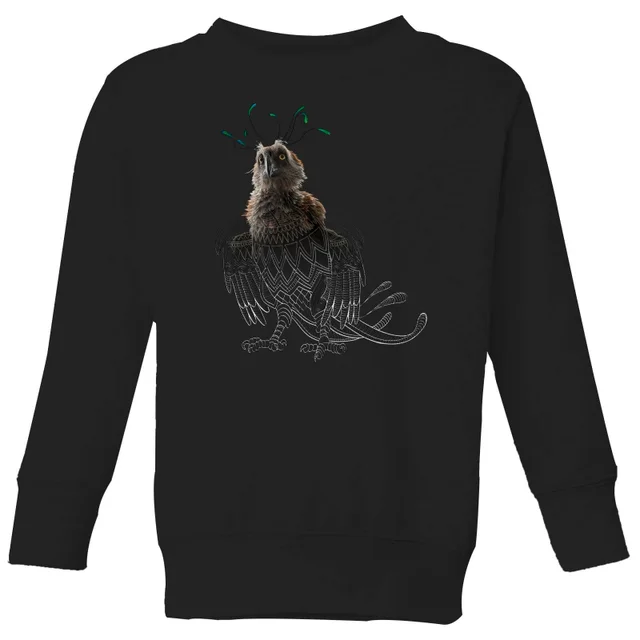 Fantastic Beasts Tribal Augurey Kids' Sweatshirt - Black