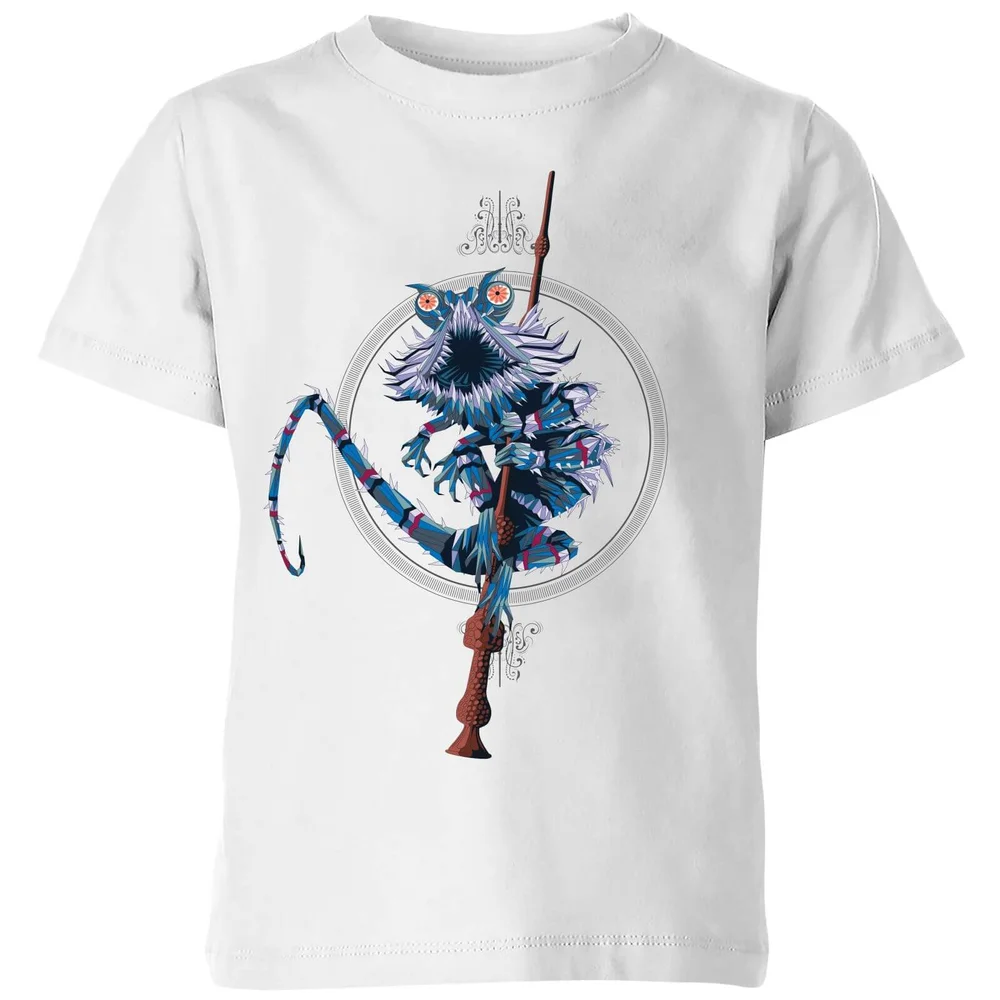 Fantastic Beasts Chupacabra Kids' T-Shirt - White - 3-4 Years Image 1