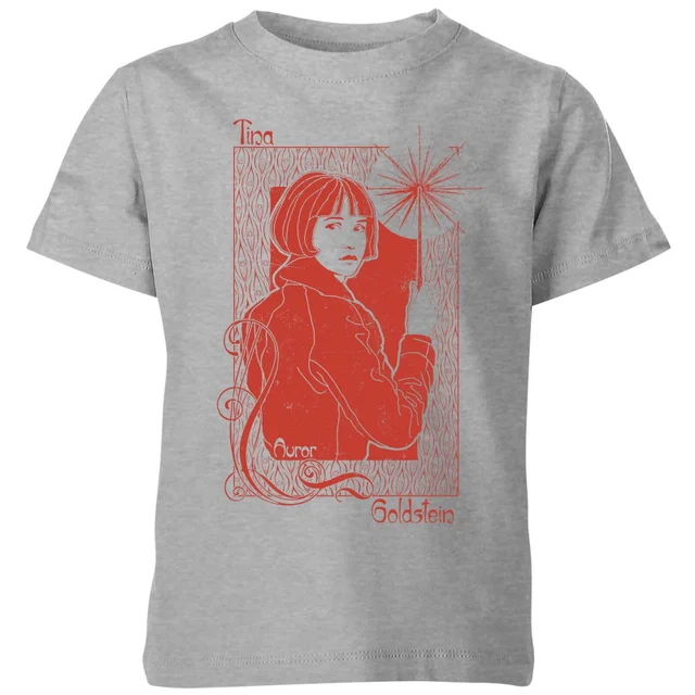 Fantastic Beasts Tina Goldstein Kids' T-Shirt - Grey