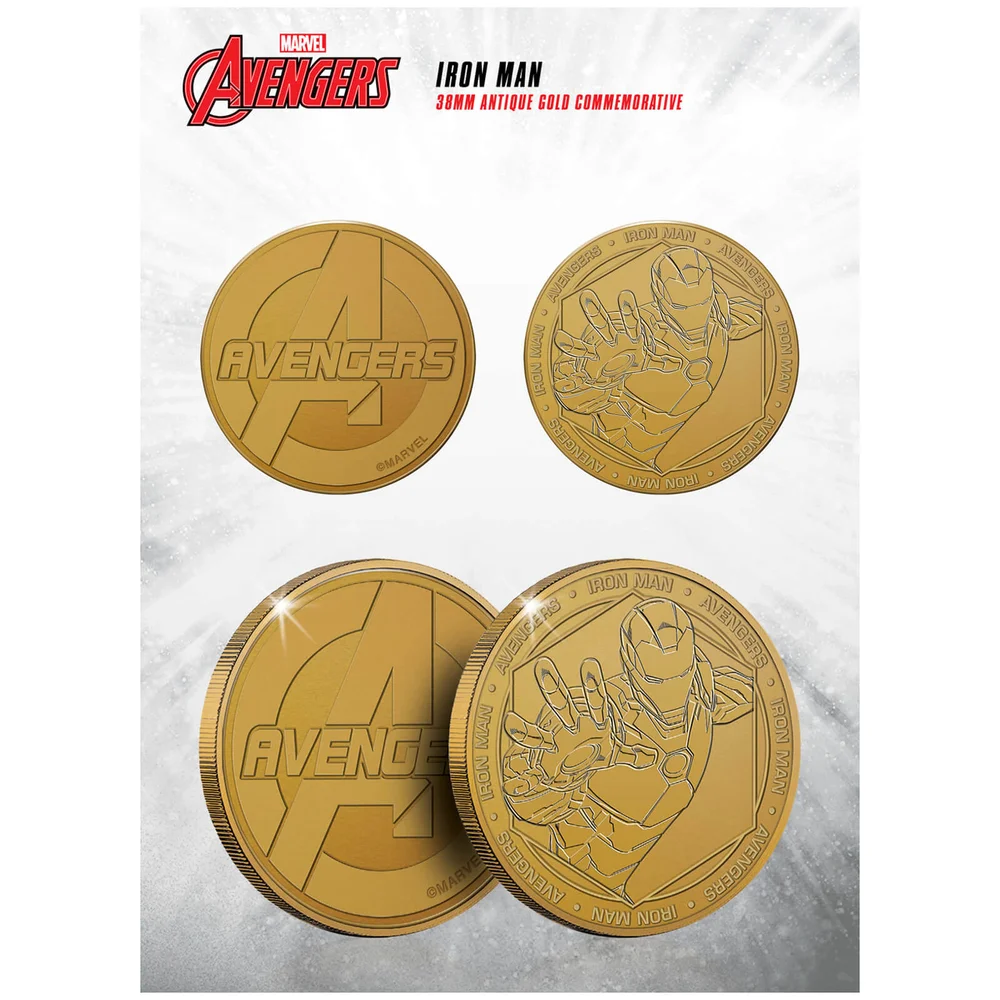 Marvel Iron Man Collectable Evergreen Commemorative Coin Image 1