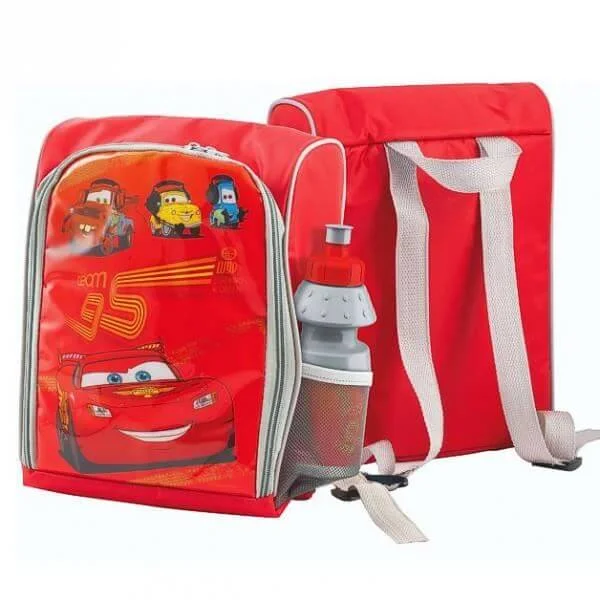 Cars Lunch Bag and Bottle Image 1