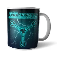 Back To The Future Powered By Flux Capacitor Mug - undefined undefined
