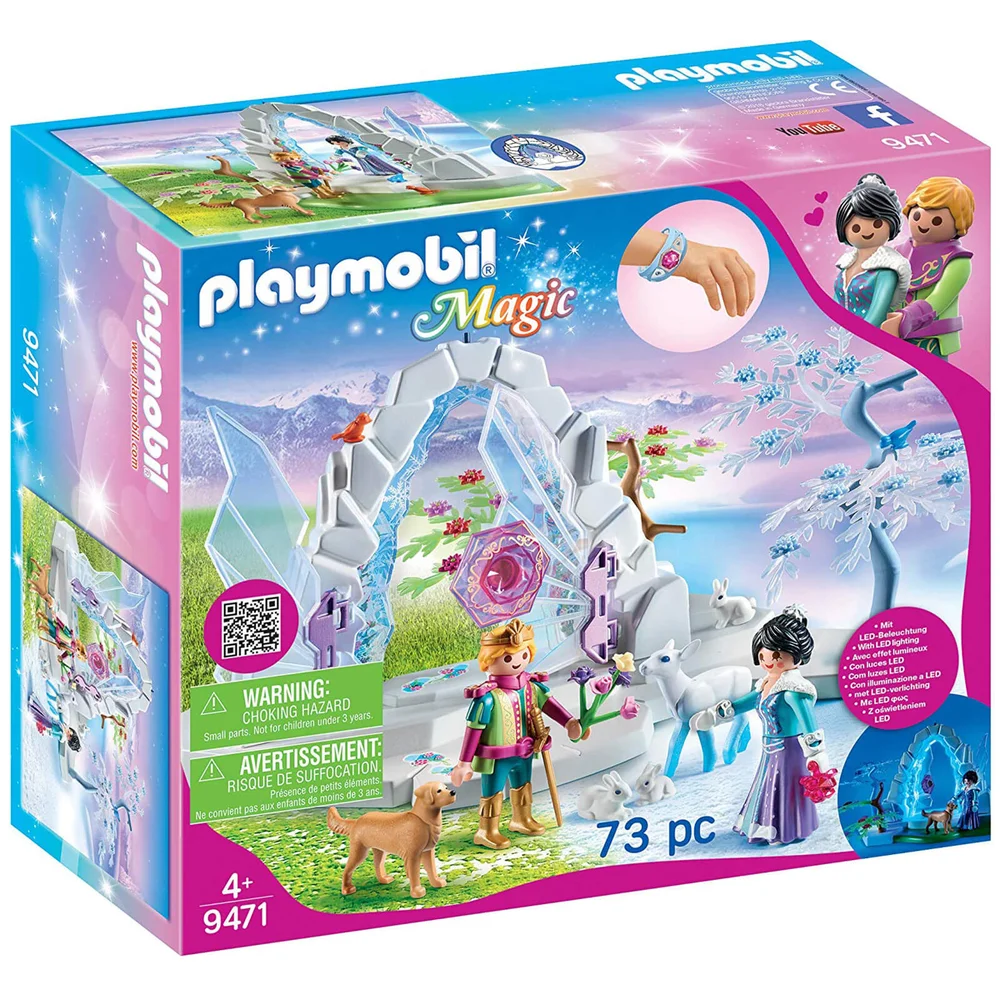 Playmobil Magic Crystal Gate to the Winter World with Lit Gate (9471) Image 1