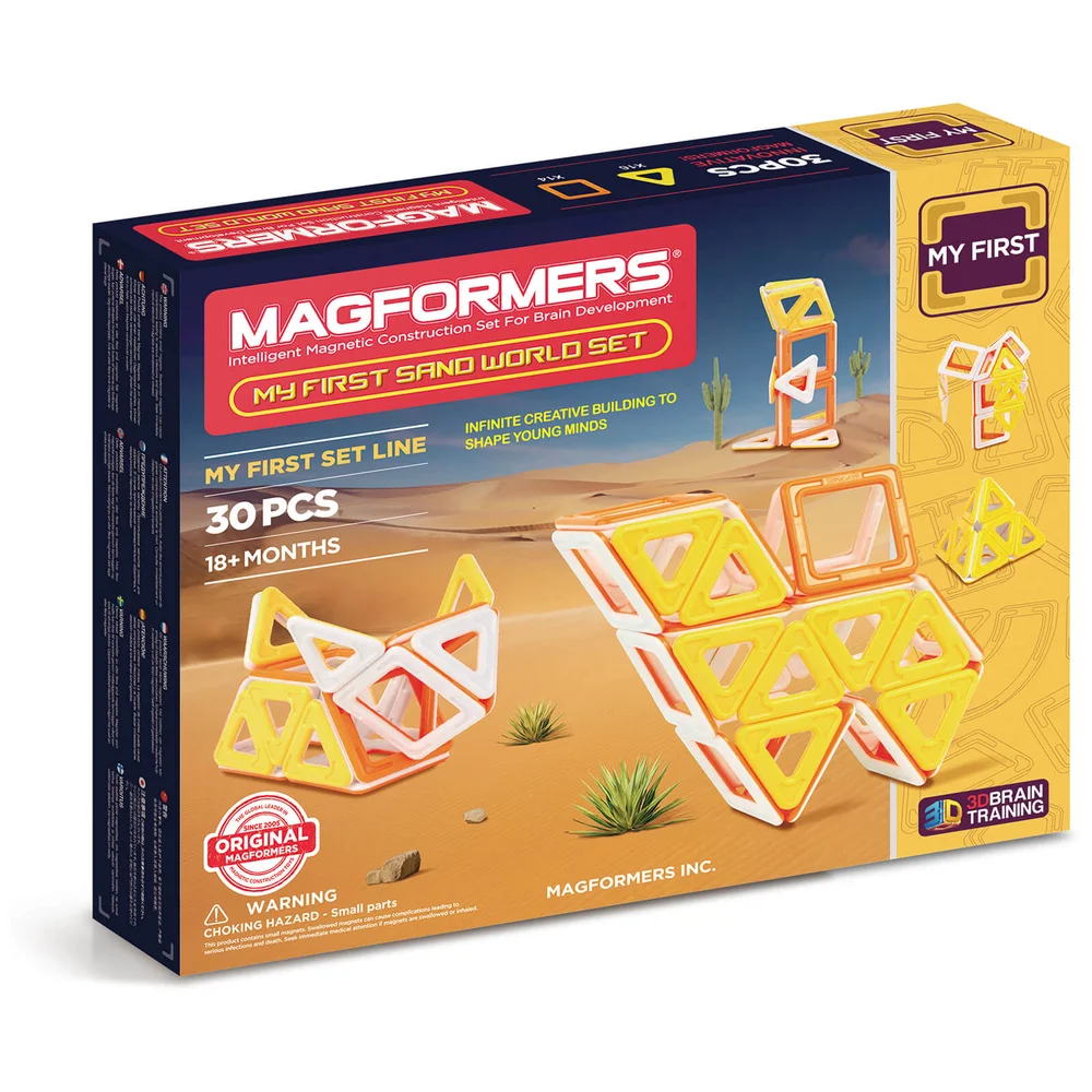 Magformers My First Sand World Set - 30 Pieces Image 1